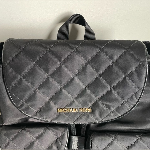 Michael Kors quilted nylon drawstring backpack - Picture 10 of 10